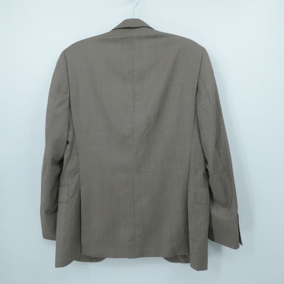 Ermenegildo Zegna Blazer Mens 38S Brown Classic Wool Made‎ Italy Saks Fifth Ave - Picture 2 of 16